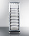 24" Wide Mini Reach-In Beverage Center with Dolly - Summit SCR1401RICSS - Summit - Wine Fridge Pros