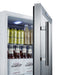 Compact Beverage Center - Summit SCR215LCSS - Summit - Wine Fridge Pros