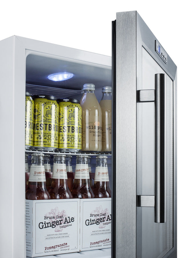 Compact Beverage Center - Summit SCR215LCSS - Summit - Wine Fridge Pros