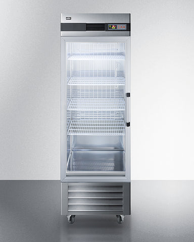 23 Cu.Ft. Reach-In Refrigerator - Summit SCR23SSGLH - Summit - Wine Fridge Pros