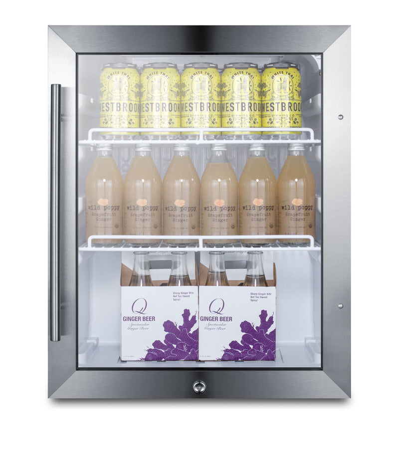 Compact Beverage Center - Summit SCR314LCSS - Summit - Wine Fridge Pros