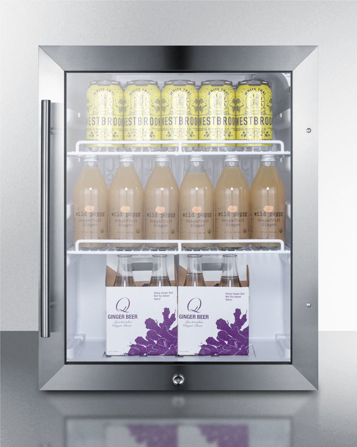 Compact Outdoor Beverage Center - Summit SPR314LOSCSS - Summit - Wine Fridge Pros