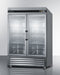 49 Cu.Ft. Reach-In Refrigerator - Summit SCR49SSG - Summit - Wine Fridge Pros