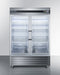 49 Cu.Ft. Reach-In Refrigerator - Summit SCR49SSG - Summit - Wine Fridge Pros