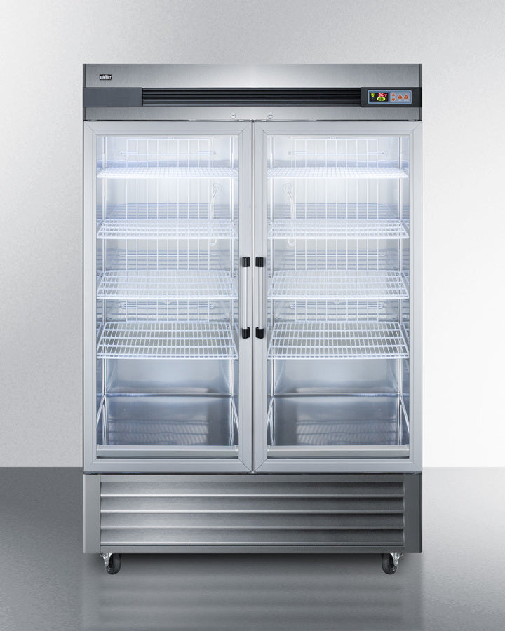 49 Cu.Ft. Reach-In Refrigerator - Summit SCR49SSG - Summit - Wine Fridge Pros