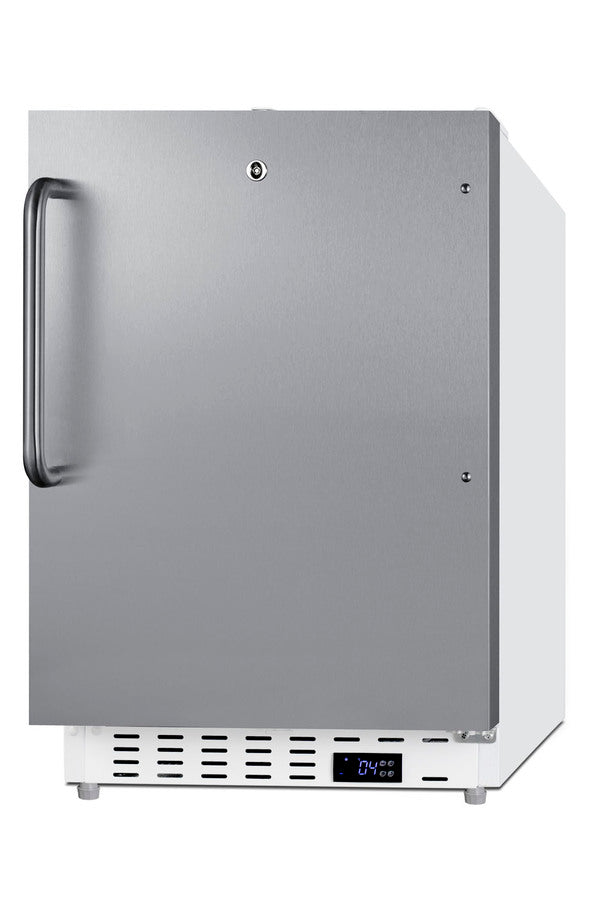 21" Wide Built-In Commercial All-Refrigerator, ADA Compliant - Summit SCR504SSTBADA - Summit - Wine Fridge Pros