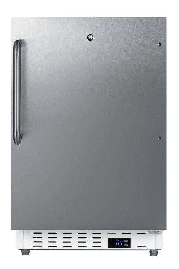 21" Wide Built-In Commercial All-Refrigerator, ADA Compliant - Summit SCR504SSTBADA - Summit - Wine Fridge Pros
