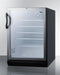 24" Wide Built-In Beverage Center, ADA Compliant - Summit SCR600BGLBIADA - Summit - Wine Fridge Pros