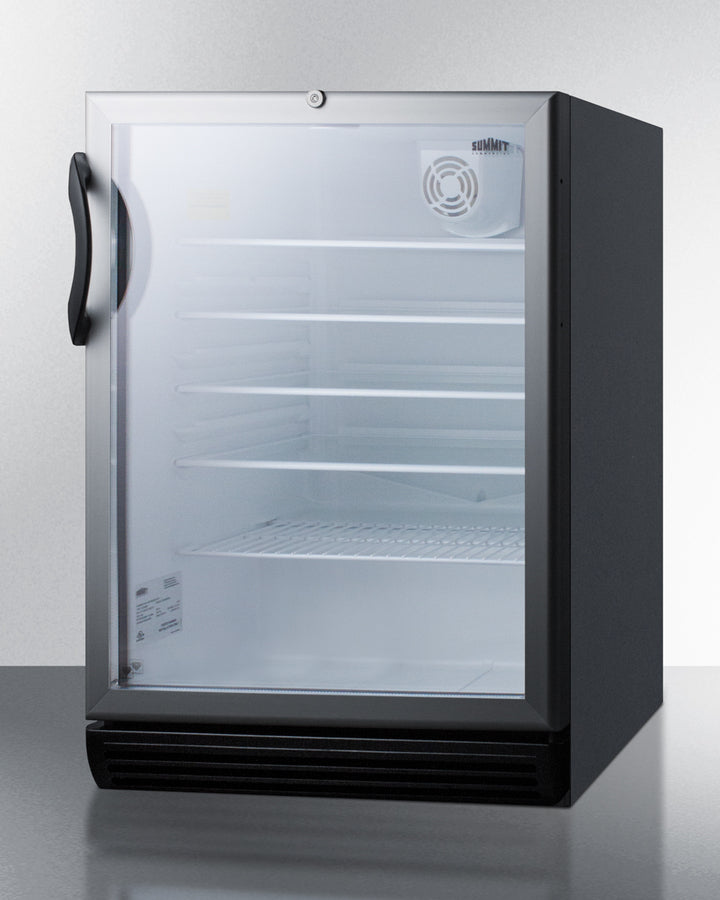 24" Wide Built-In Beverage Center, ADA Compliant - Summit SCR600BGLBIADA - Summit - Wine Fridge Pros