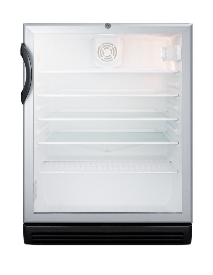 24" Wide Beverage Center, ADA Compliant - Summit SCR600BGLADA - Summit - Wine Fridge Pros