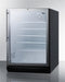 24" Wide Beverage Center, ADA Compliant - Summit SCR600BGLHVADA - Summit - Wine Fridge Pros