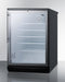 24" Wide Beverage Center - Summit SCR600BGLHV - Summit - Wine Fridge Pros