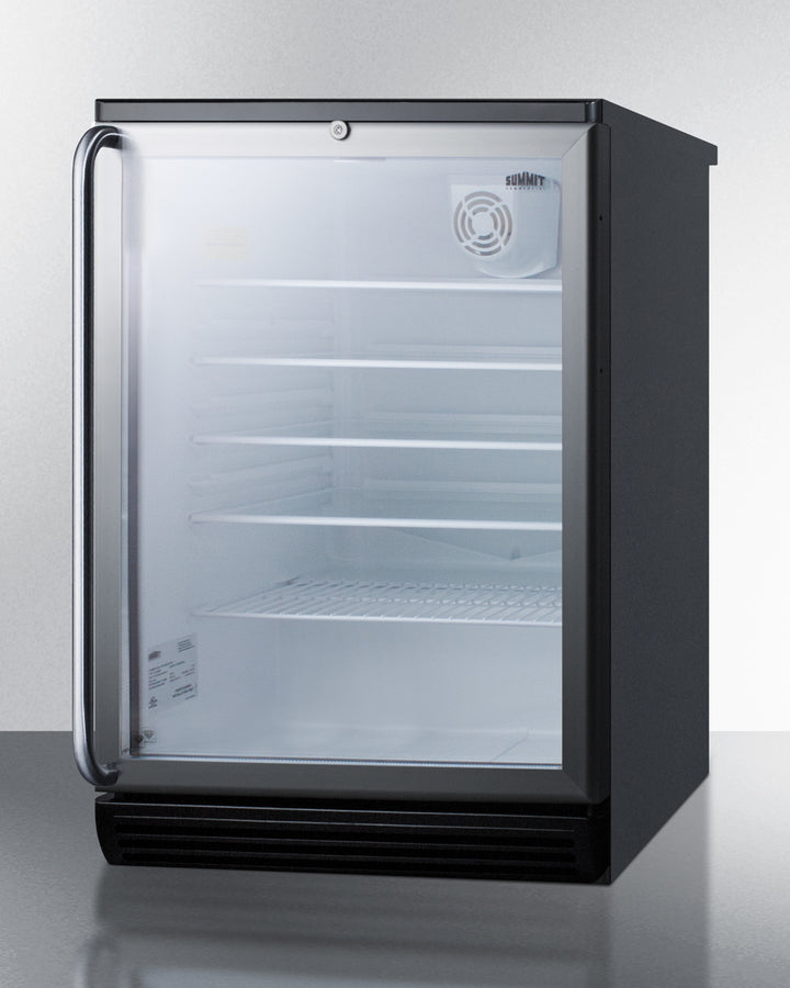 24" Wide Built-In Beverage Center - Summit SCR600BGLBISH - Summit - Wine Fridge Pros