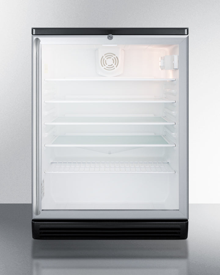 24" Wide Built-In Beverage Center - Summit SCR600BGLBISH - Summit - Wine Fridge Pros