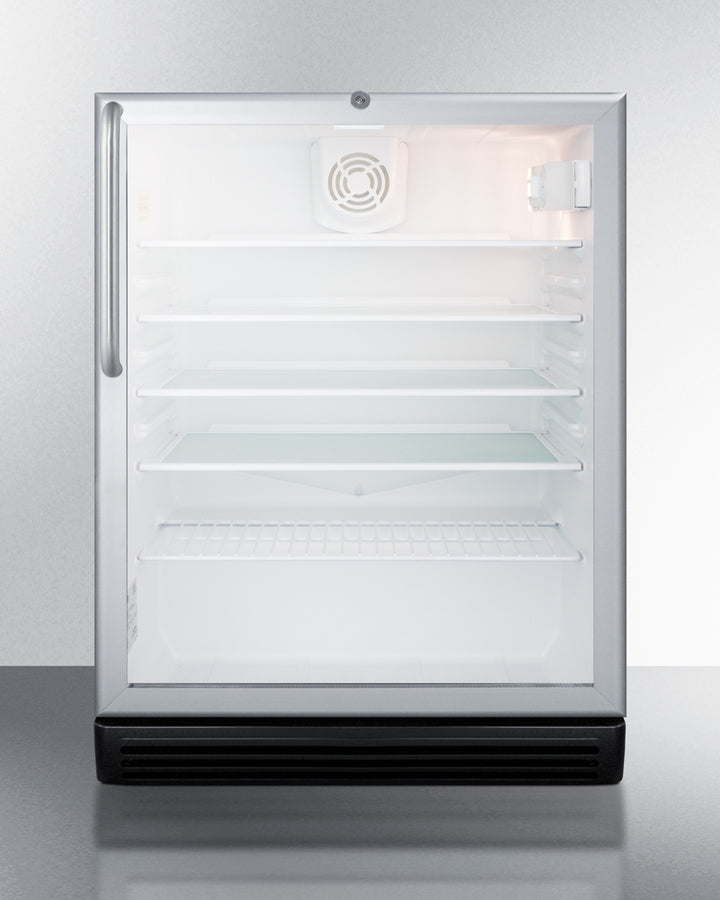 24" Wide Built-In Beverage Center, ADA Compliant - Summit SCR600BGLBITBADA - Summit - Wine Fridge Pros