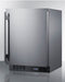 24" Wide Built-In Beverage Center - Summit SCR610BLSDCSS - Summit - Wine Fridge Pros