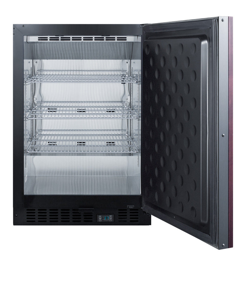 24" Wide Built-In Beverage Center (Panel Not Included) - Summit SCR610BLSDV1IF - Summit - Wine Fridge Pros