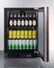 24" Wide Built-In Beverage Center (Panel Not Included) - Summit SCR610BLSDIF - Summit - Wine Fridge Pros