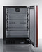 24" Wide Built-In Beverage Center (Panel Not Included) - Summit SCR610BLSDIF - Summit - Wine Fridge Pros