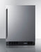 24" Wide Built-In Beverage Center - Summit SCR610BLSDCSS - Summit - Wine Fridge Pros