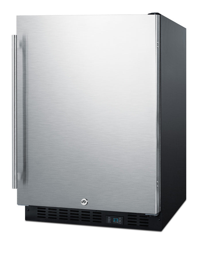 24" Wide Built-In Beverage Center - Summit SCR610BLSDV1 - Summit - Wine Fridge Pros