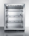 24" Wide Built-In Beverage Center - Summit SCR610BLCSS - Summit - Wine Fridge Pros