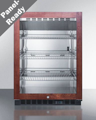 24" Wide Built-In Beverage Center - Summit SCR610BLPNR - Summit - Wine Fridge Pros