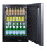 24" Wide Built-In Beverage Center (Panel Not Included) - Summit SCR610BLSDV1IF - Summit - Wine Fridge Pros