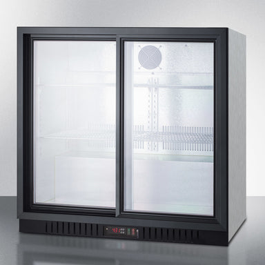 36" Wide Beverage Center - Summit SCR700BCSS - Summit - Wine Fridge Pros
