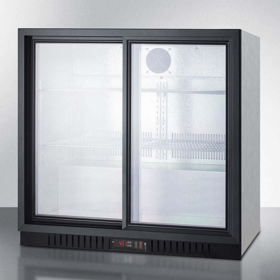 36" Wide Beverage Center - Summit SCR700BCSS - Summit - Wine Fridge Pros