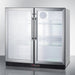 36" Wide Beverage Center - Summit SCR7012DBCSS - Summit - Wine Fridge Pros