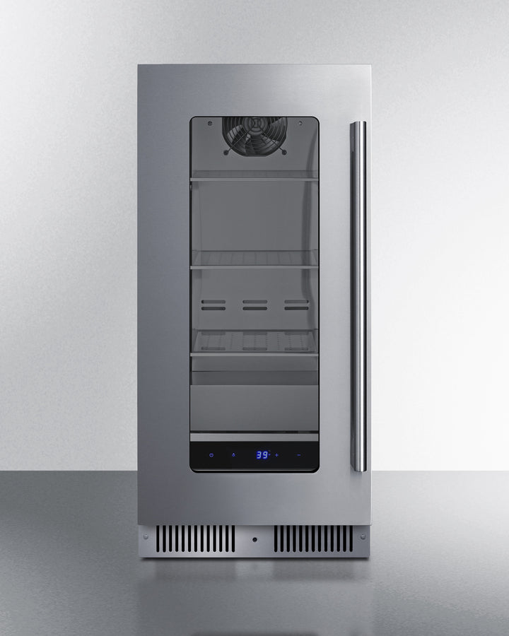 15" Wide Built-In Beverage Center Summit SDHG1533LHD - Summit - Wine Fridge Pros