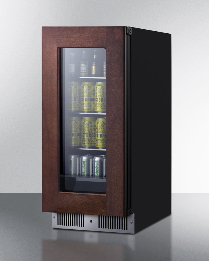 15" Wide Built-In Beverage Center (Panel Not Included) Summit SDHG1533PNRLHD - Summit - Wine Fridge Pros