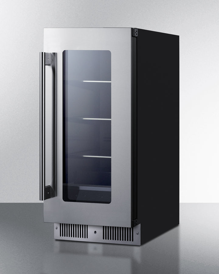 15" Wide Built-In Beverage Center Summit SDHG1533LHD - Summit - Wine Fridge Pros
