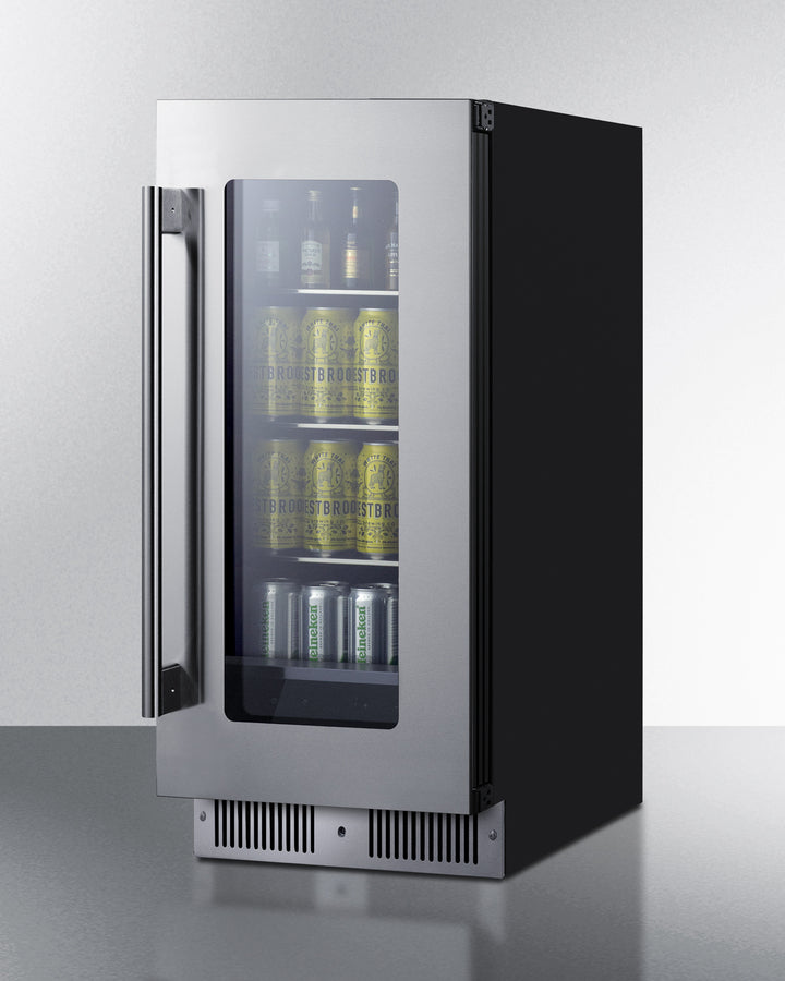 15" Wide Built-In Beverage Center Summit SDHG1533LHD - Summit - Wine Fridge Pros