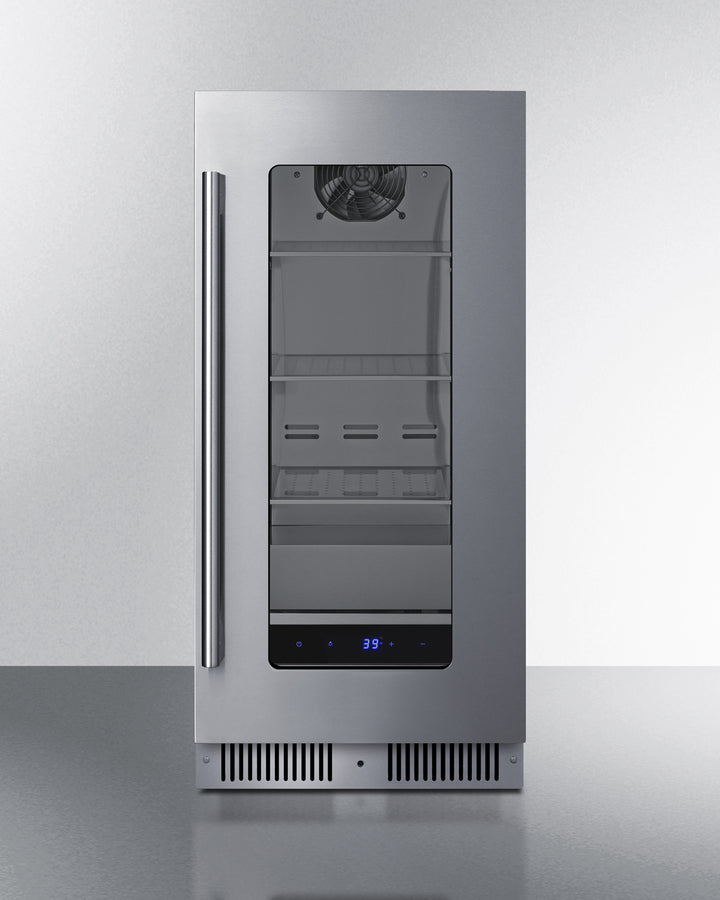 15" Wide Built-In Beverage Center Summit SDHG1533LHD - Summit - Wine Fridge Pros