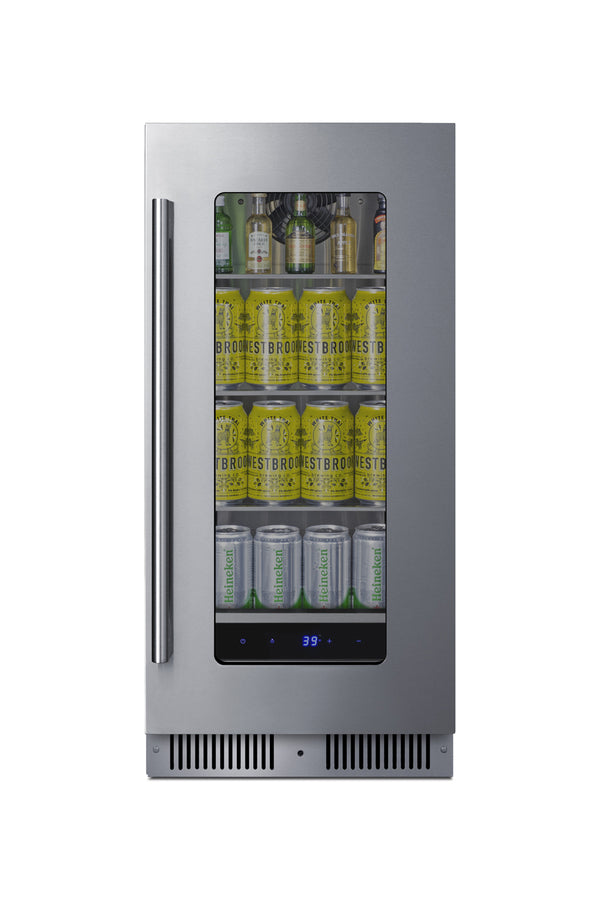 15" Wide Built-In Beverage Center - Summit SDHG1533 - Summit - Wine Fridge Pros