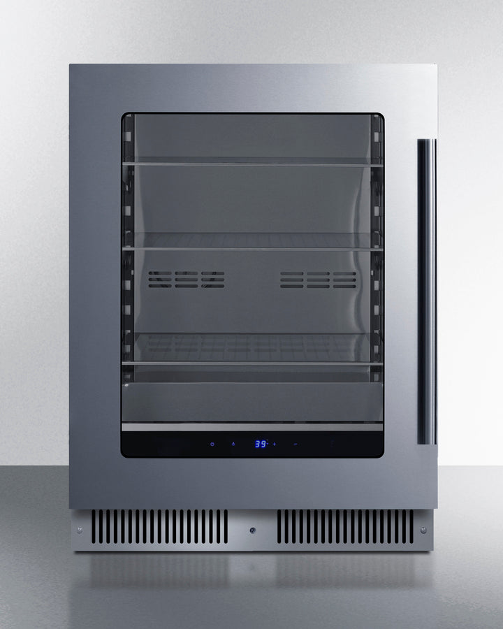 24" Wide Built-In Beverage Center - Summit SDHG2443LHD - Summit - Wine Fridge Pros