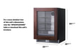 24" Wide Built-In Beverage Center (Panel Not Included) Summit SDHG2443PNRLHD - Summit - Wine Fridge Pros