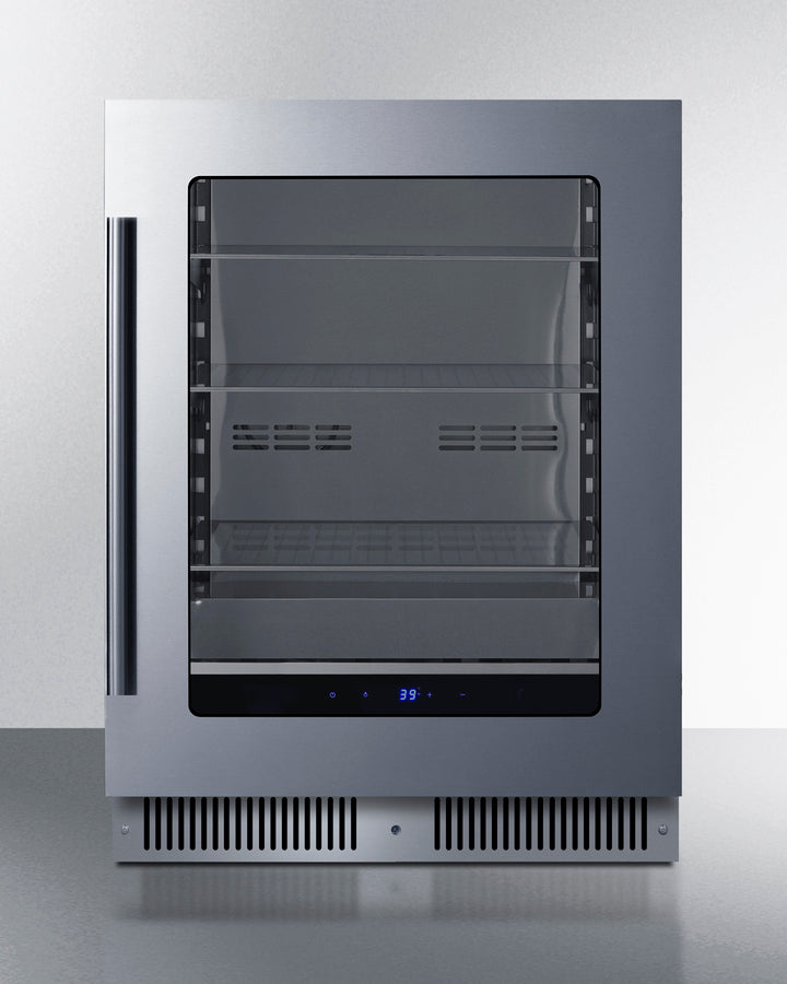 24" Wide Built-In Beverage Center - Summit SDHG2443LHD - Summit - Wine Fridge Pros