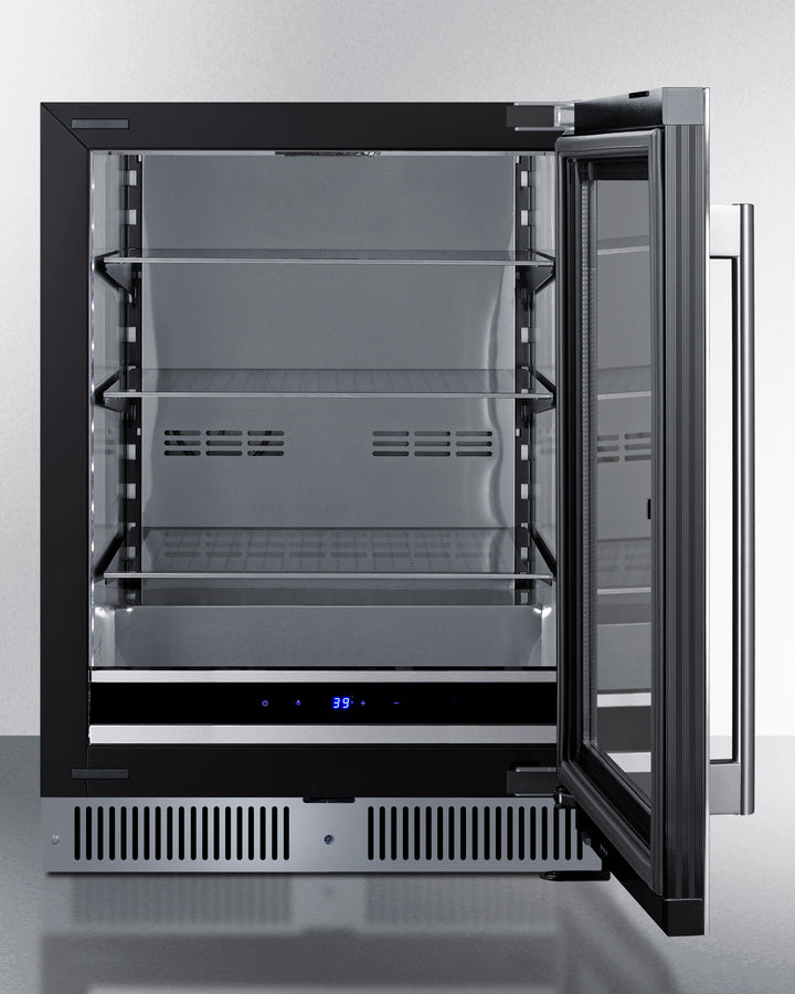 24" Wide Built-In Beverage Center - Summit SDHG2443LHD - Summit - Wine Fridge Pros