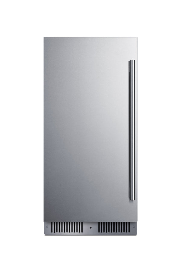 15" Wide Built-In All-Refrigerator - Summit SDHR1534LHD - Summit - Wine Fridge Pros