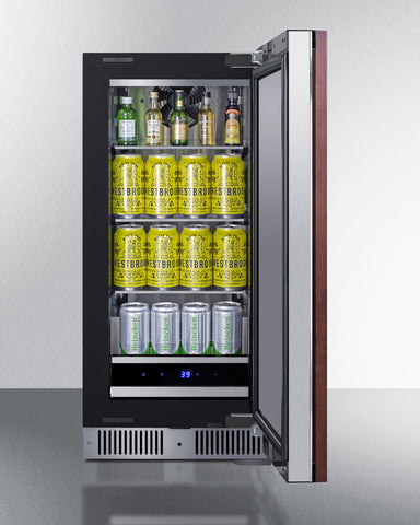 15" Wide Built-In All-Refrigerator (Panel Not Included) Summit SDHR1534PNR - Summit - Wine Fridge Pros