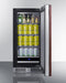 15" Wide Built-In All-Refrigerator (Panel Not Included) Summit SDHR1534PNRLHD - Summit - Wine Fridge Pros