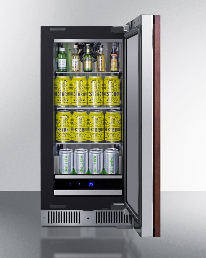 15" Wide Built-In All-Refrigerator (Panel Not Included) Summit SDHR1534PNR - Summit - Wine Fridge Pros