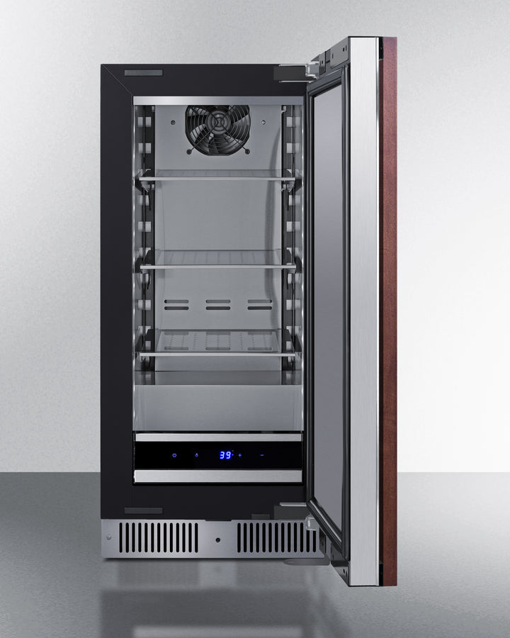 15" Wide Built-In All-Refrigerator (Panel Not Included) Summit SDHR1534PNR - Summit - Wine Fridge Pros
