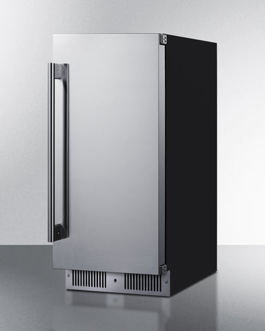 15" Wide Built-In All-Refrigerator - Summit SDHR1534 - Summit - Wine Fridge Pros