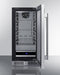 15" Wide Built-In All-Refrigerator - Summit SDHR1534 - Summit - Wine Fridge Pros