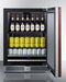 24" Wide Built-In All-Refrigerator (Panel Not Included) Summit SDHR2444PNR - Summit - Wine Fridge Pros