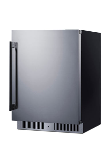 24" Wide Built-In All-Refrigerator - Summit SDHR2444 - Summit - Wine Fridge Pros